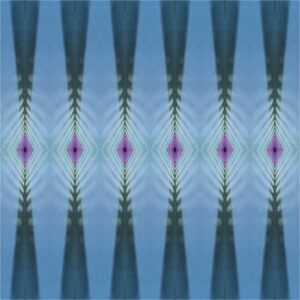 Steel Grey, Cool Blue and Violet Wallpaper | Vertical Pattern | Shadow 23
