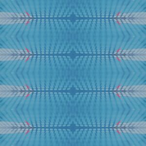 Steel Blue, Turquoise and Pink Wallpaper close up