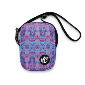 Candyfloss and Denim. Utility crossbody bag
