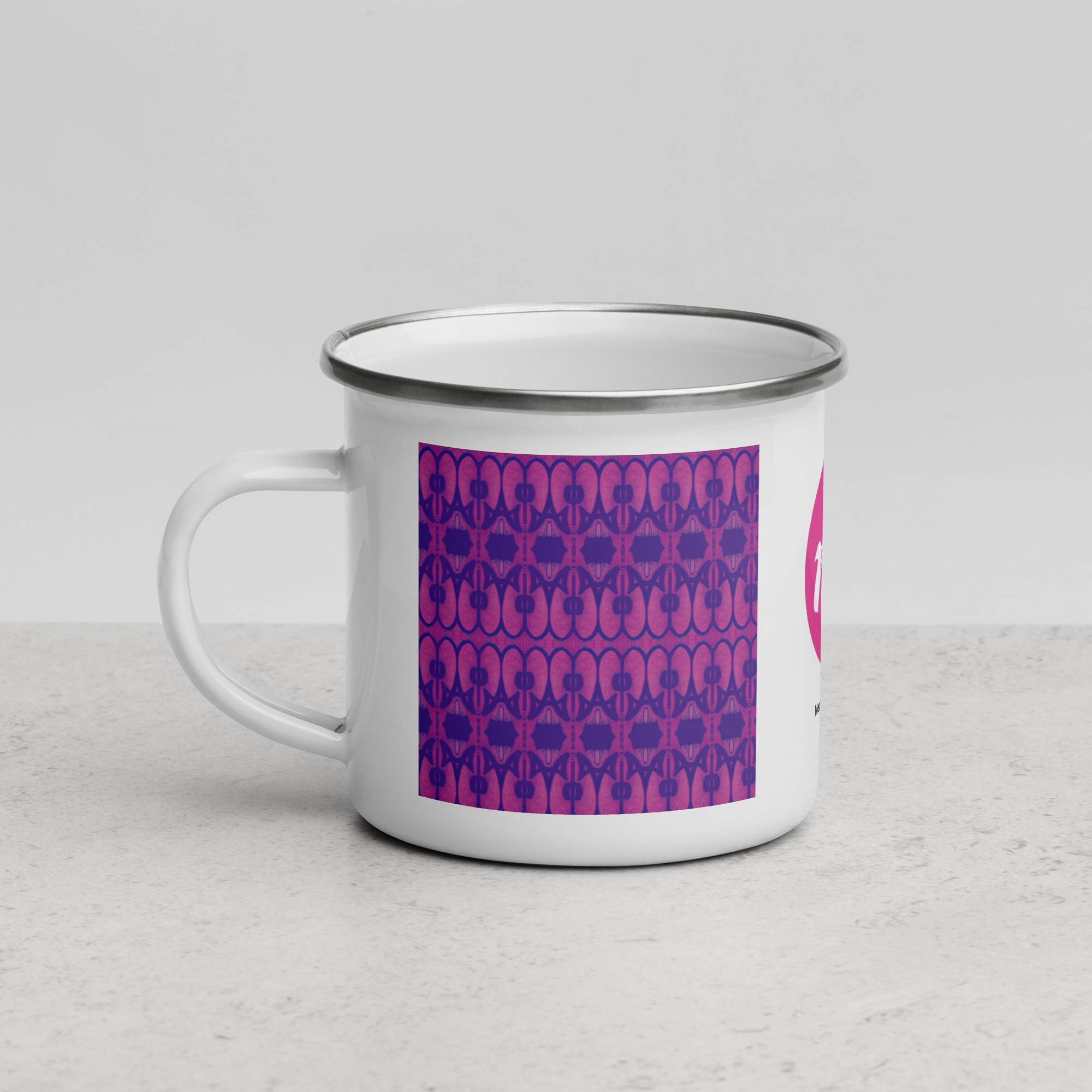 Newton street No2 Enamel Mug