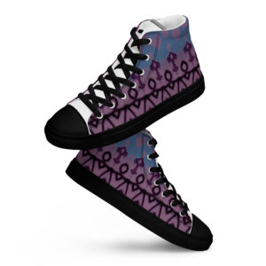 Great Marlborough Street, Men’s high top canvas shoes
