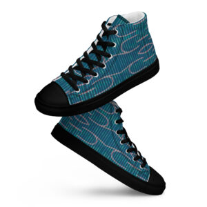 Bunsen Street Men’s high top canvas shoes