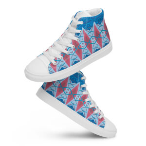 Pomona Men’s high top canvas shoes