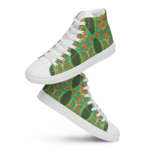 Newton Street No1 Men’s high top canvas shoes