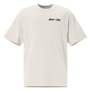 Millennium Bridge Faded Bone Oversized faded t-shirt
