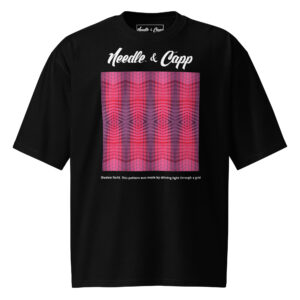 Shadow no10. Black oversized heavyweight t-shirt