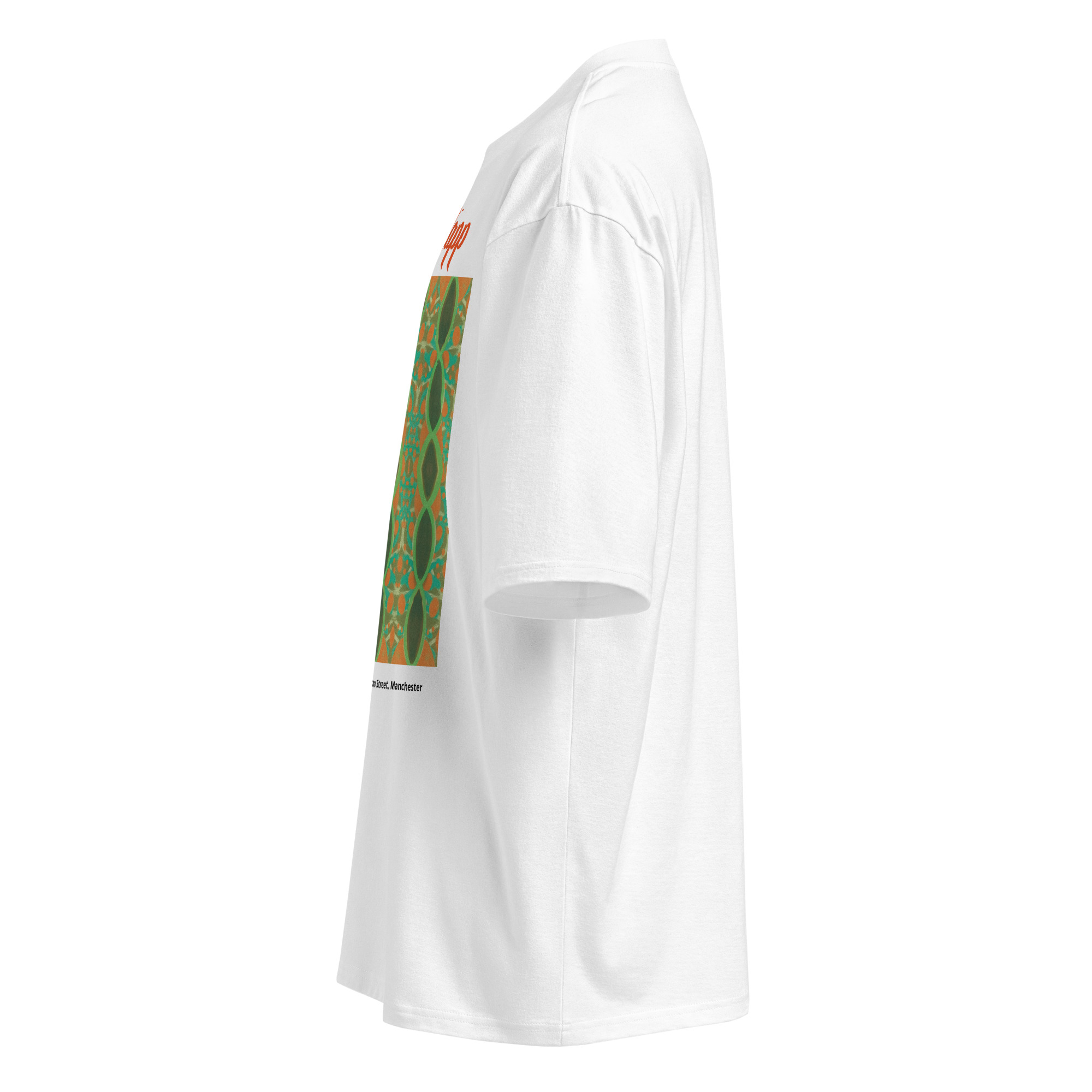 Newton Street No1 Oversized heavyweight t-shirt - Image 4