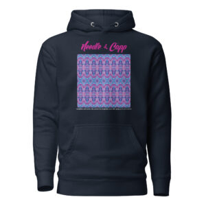 Candyfloss and Denim Dark Navy Unisex Hoodie