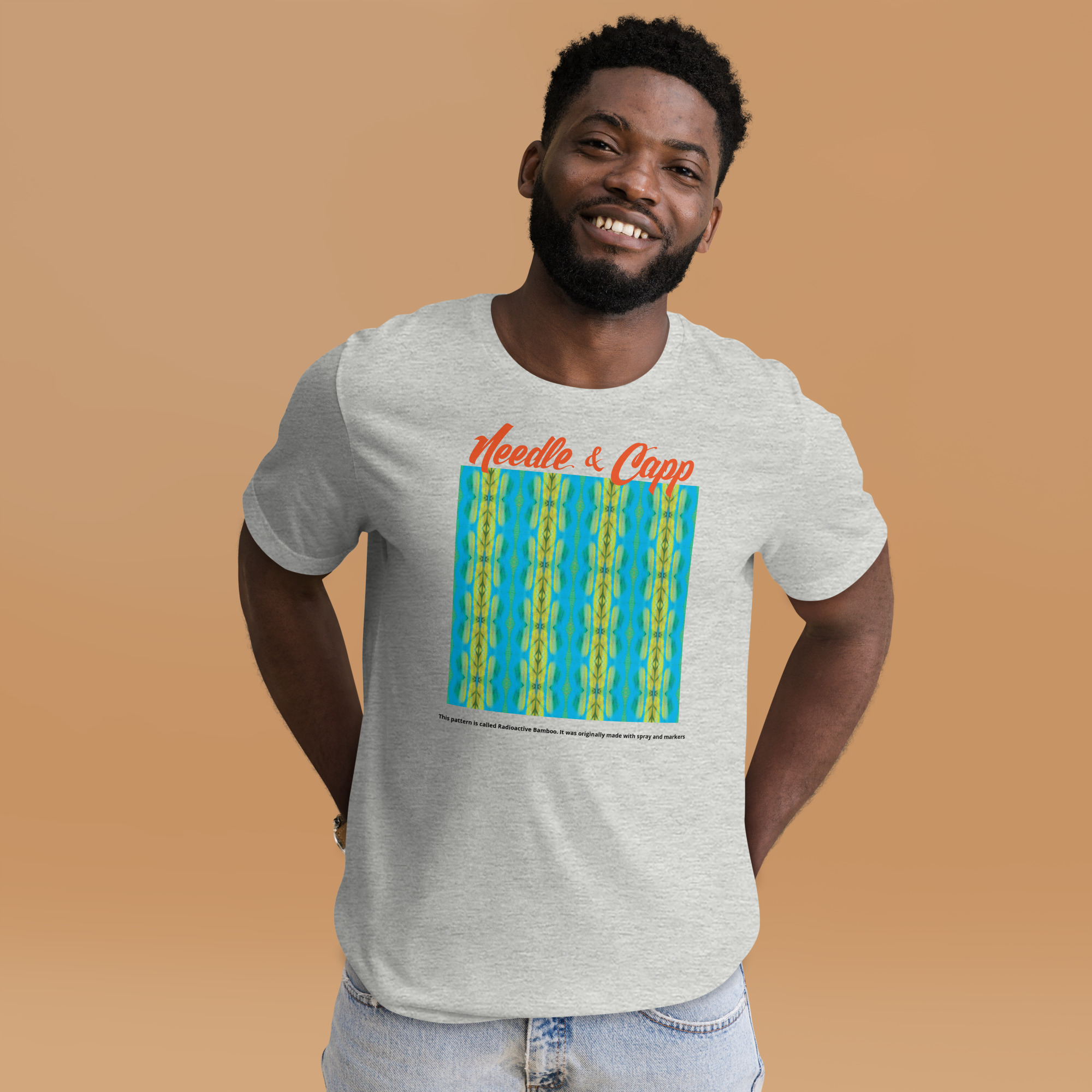 Radioactive Bamboo light grey Unisex t-shirt - Image 2