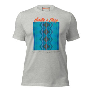 Pink Scratch. Light Grey, Unisex T-Shirt