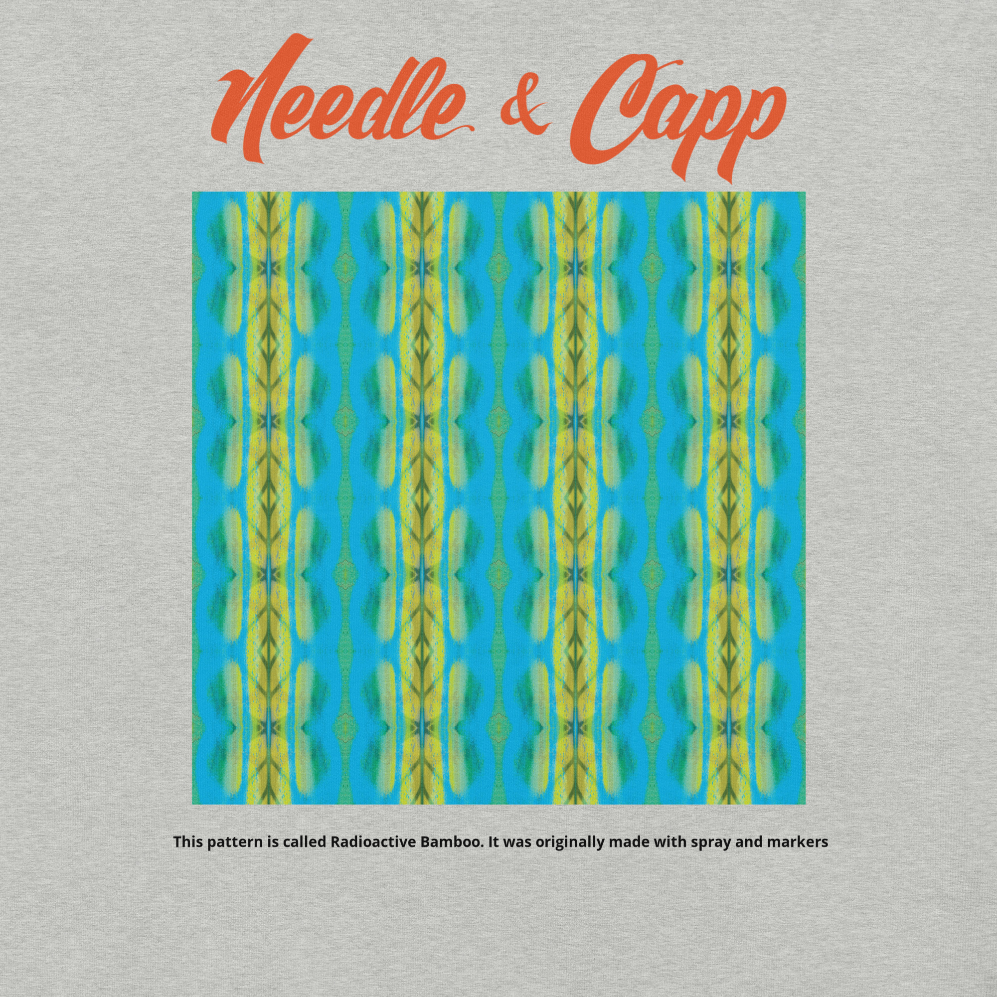Radioactive Bamboo light grey Unisex t-shirt - Image 3