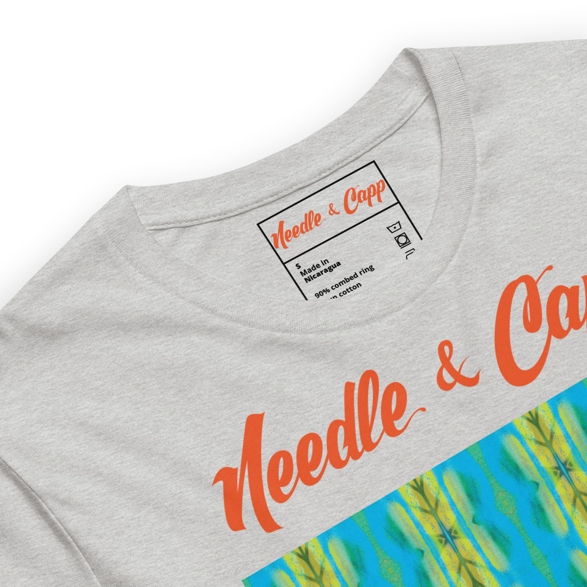 Radioactive Bamboo light grey Unisex t-shirt - Image 4