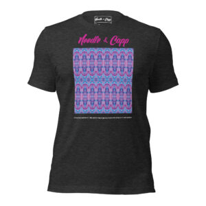 Candyfloss and Denim Dark Grey Unisex t-shirt