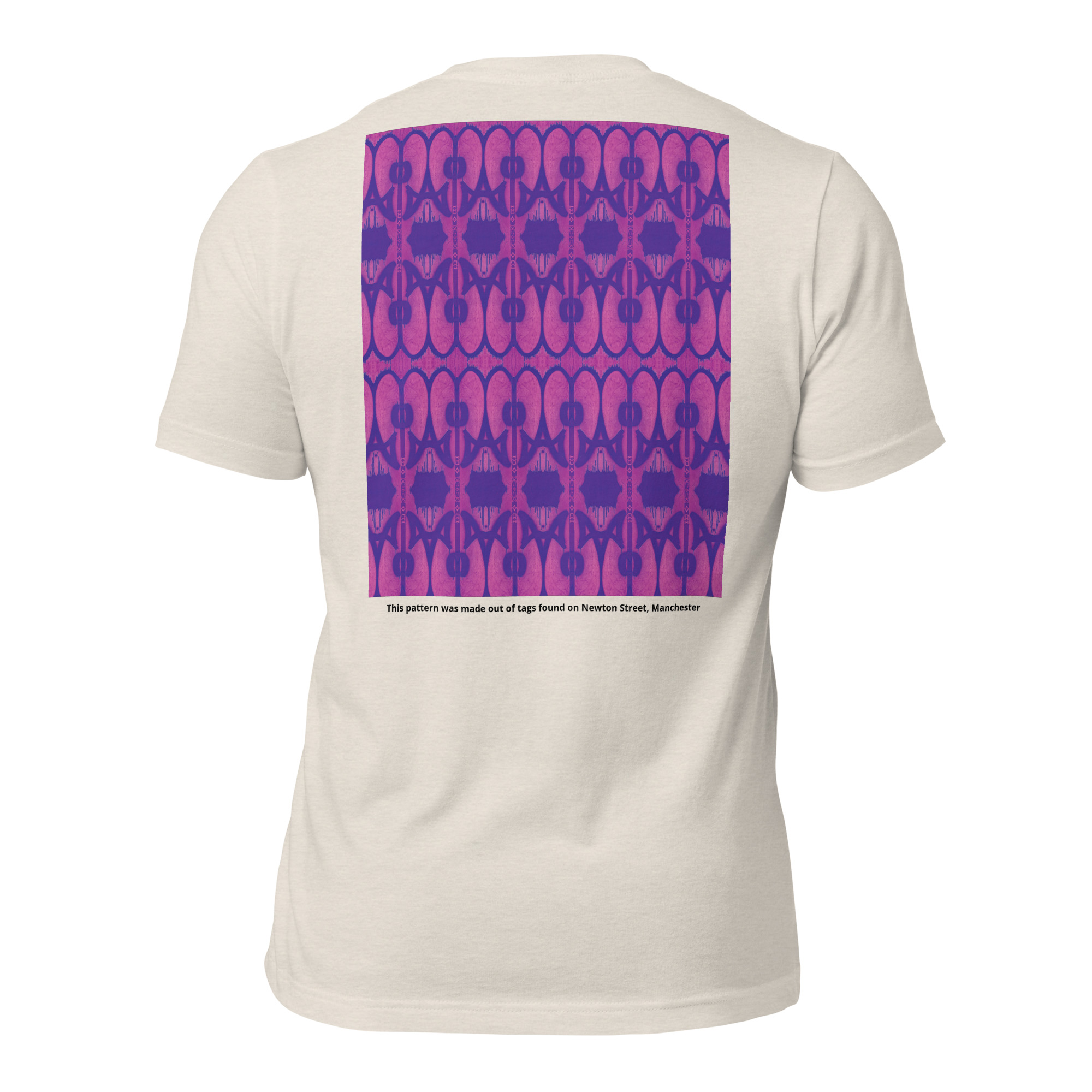 Newton Street No2. Back printed Unisex t-shirt - Image 4
