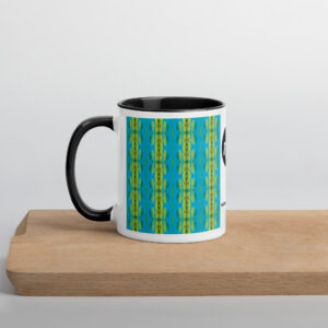 Radioactive Bamboo Mug with Black Inside