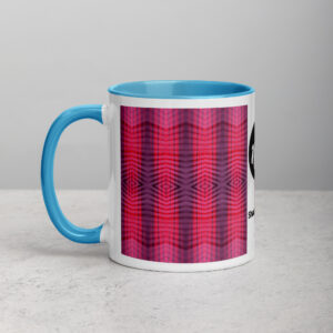 Shadow No10 Mug with Blue Inside