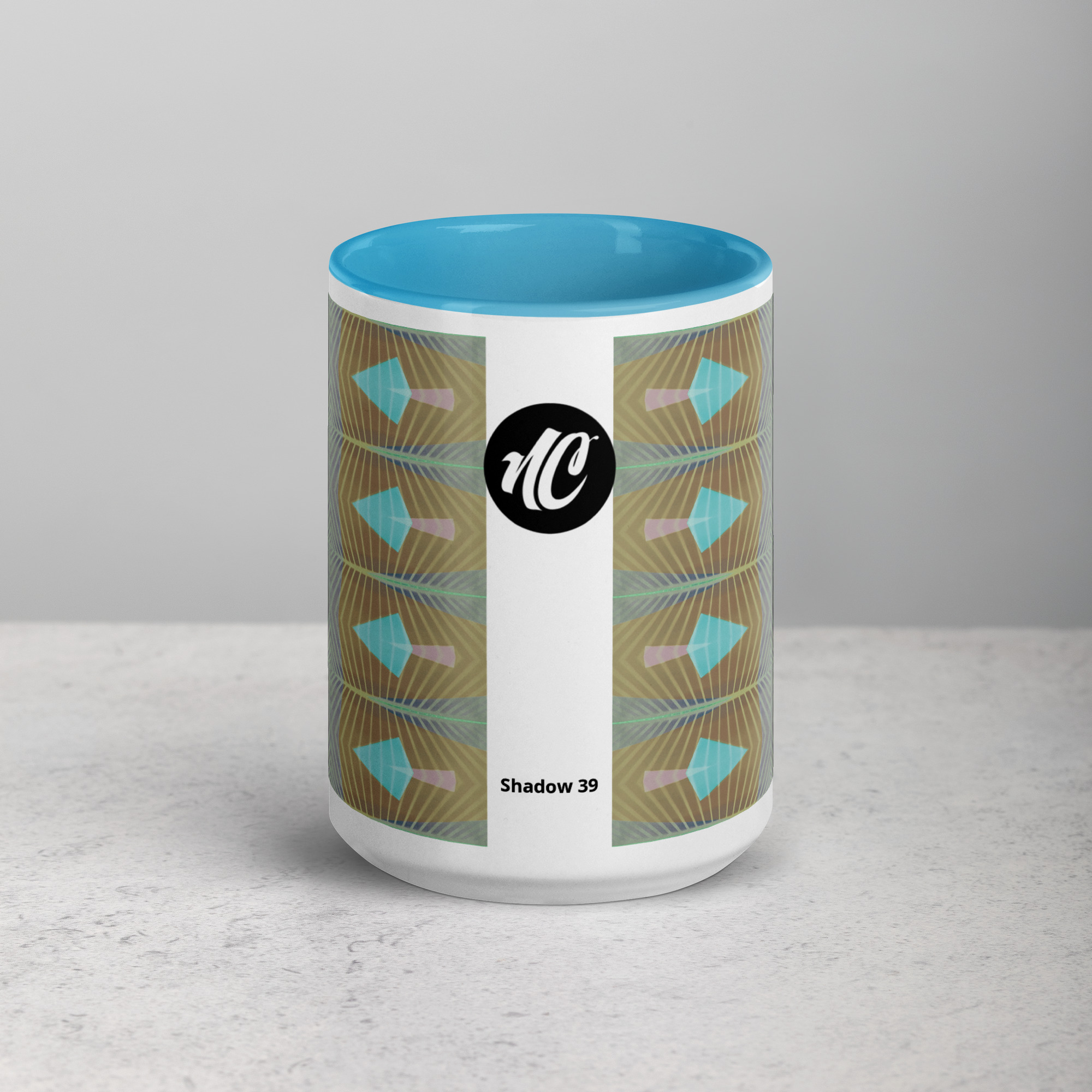 Shadow 39 Mug with blue Inside