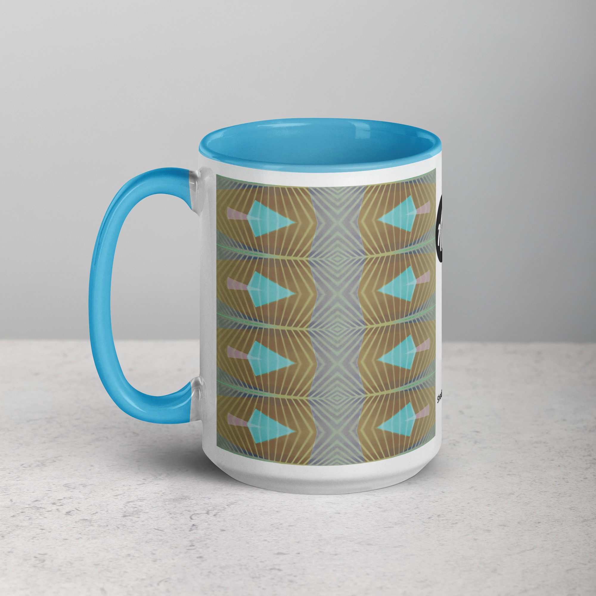 Shadow 39 Mug with blue Inside - Image 5