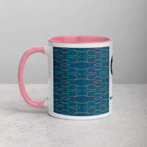 Bunsen Street Mug with Pink Inside