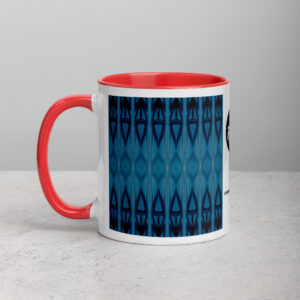 Chippinghouse Road No1 Mug with Red Inside