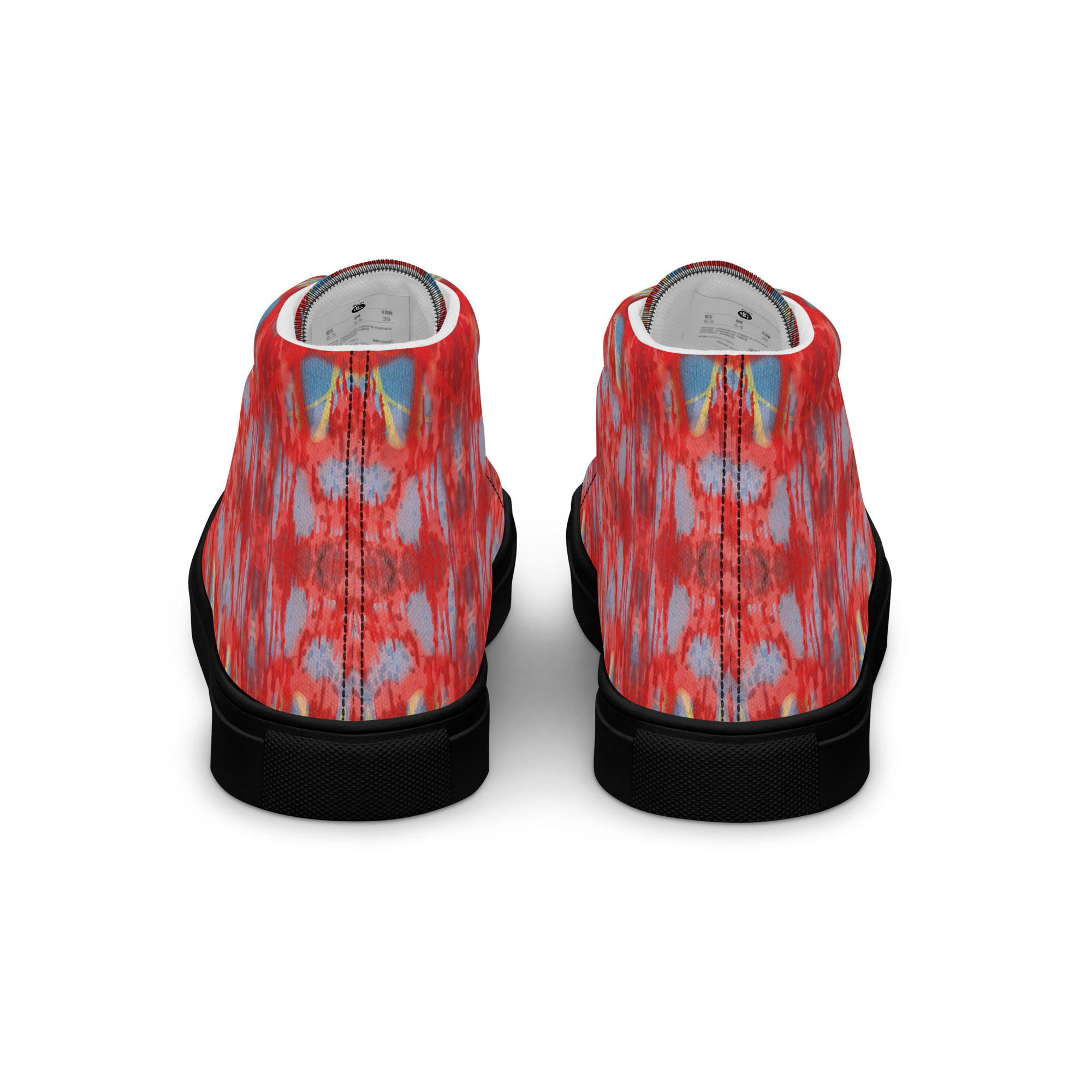 Neepsend Lane Women’s high top canvas shoes - Image 6