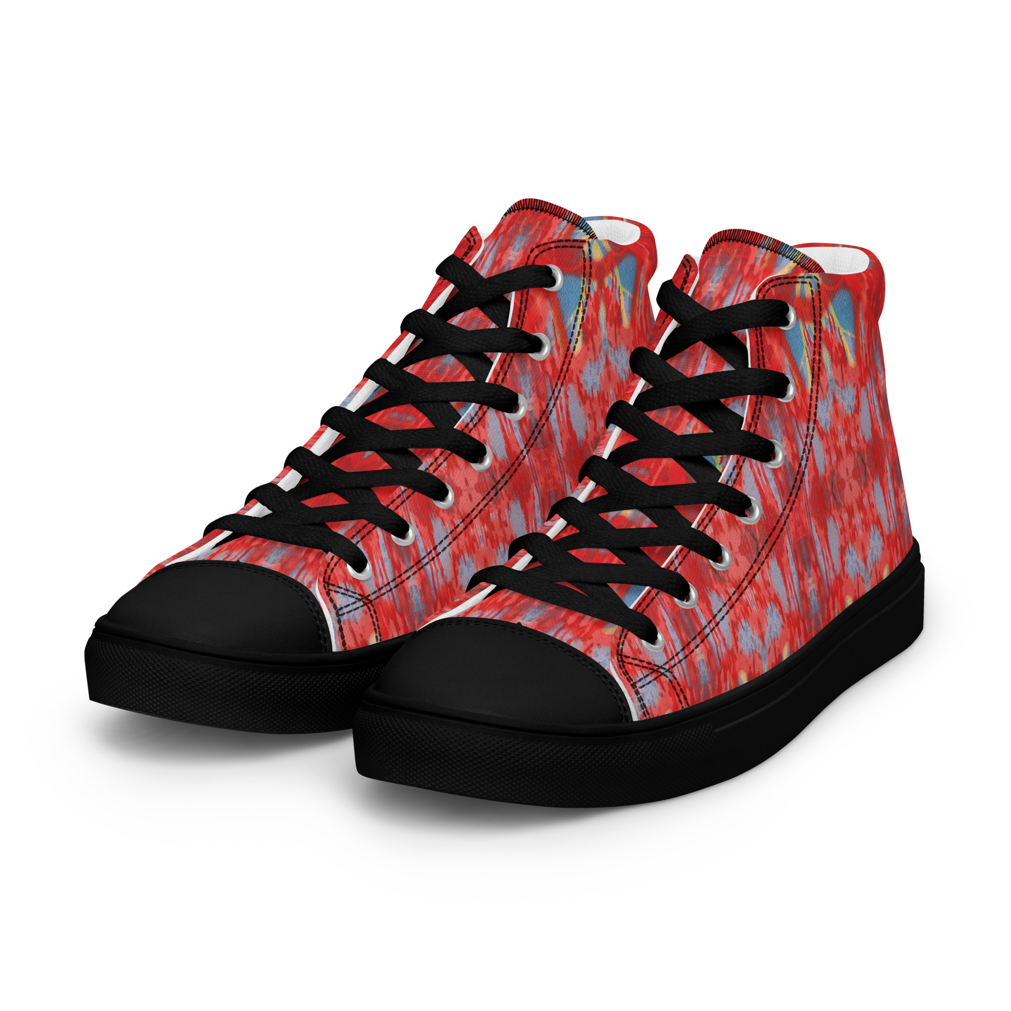 Neepsend Lane Women’s high top canvas shoes - Image 8