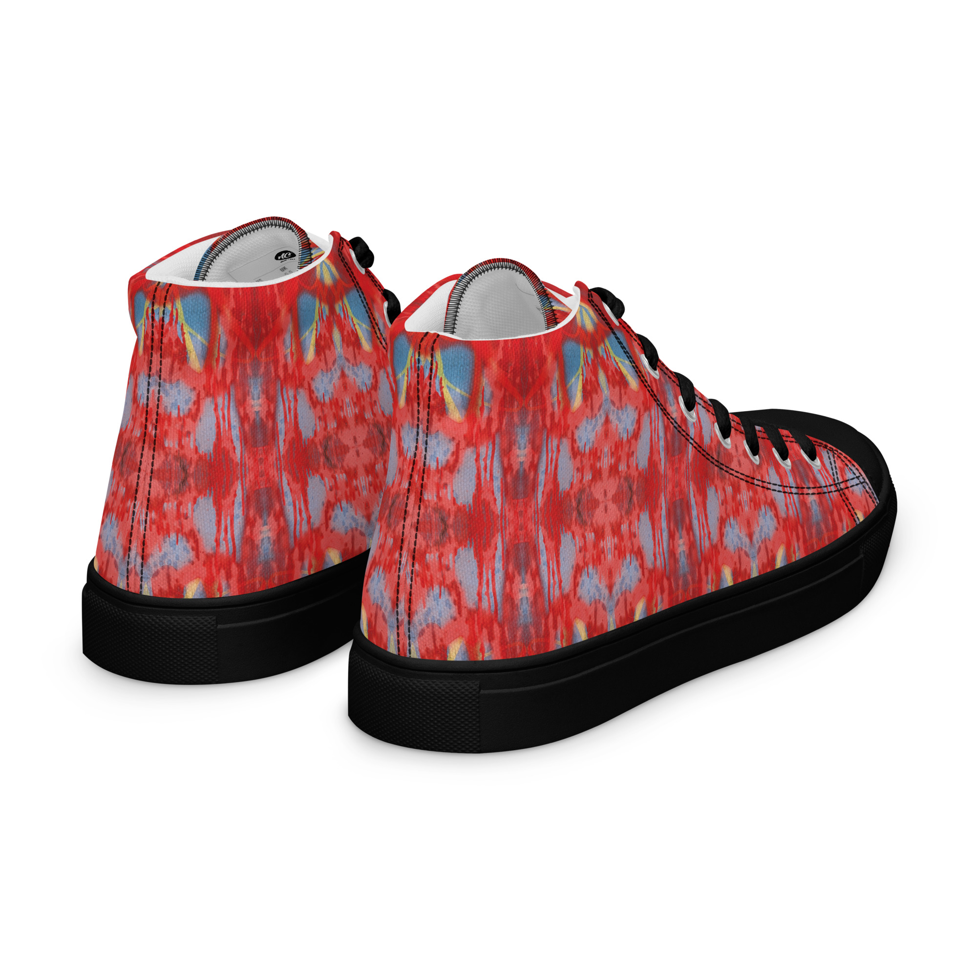 Neepsend Lane Women’s high top canvas shoes - Image 5