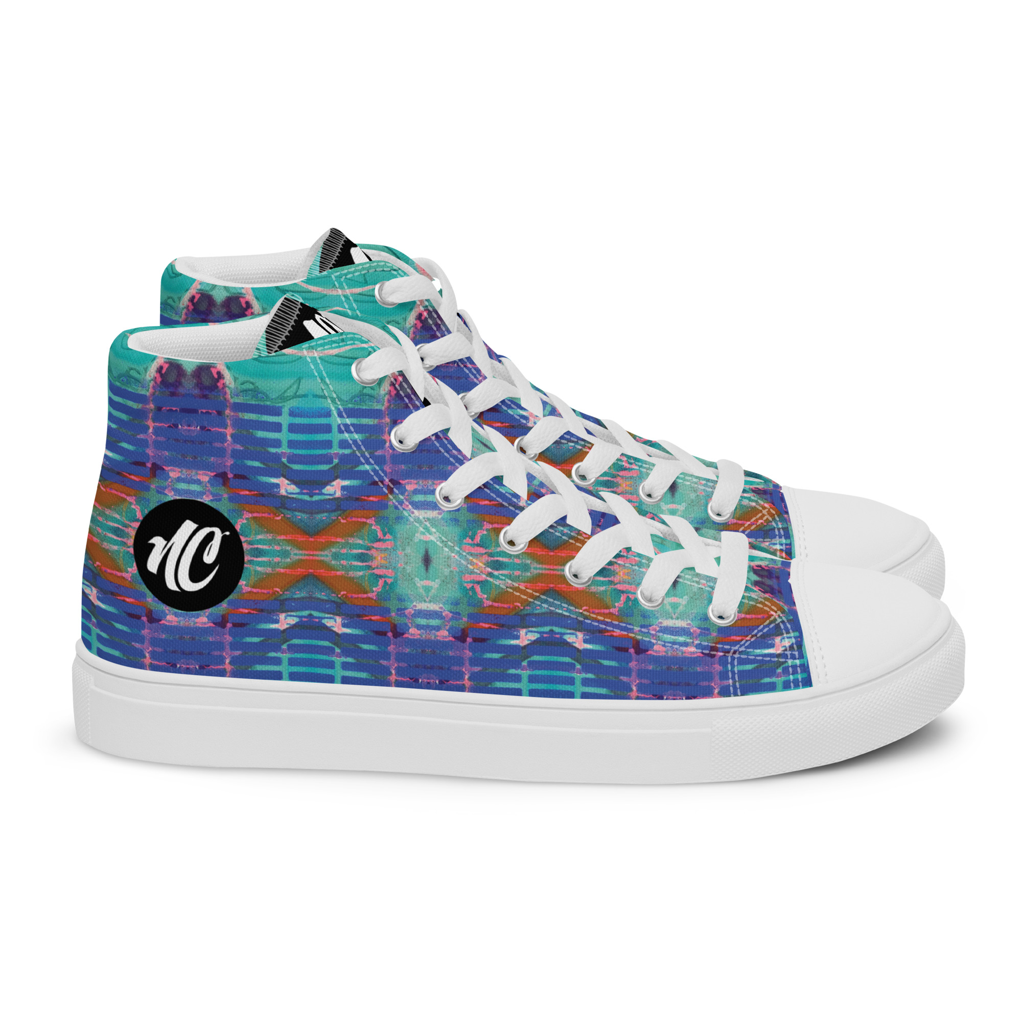Red Cross Women’s high top canvas shoes - Image 6