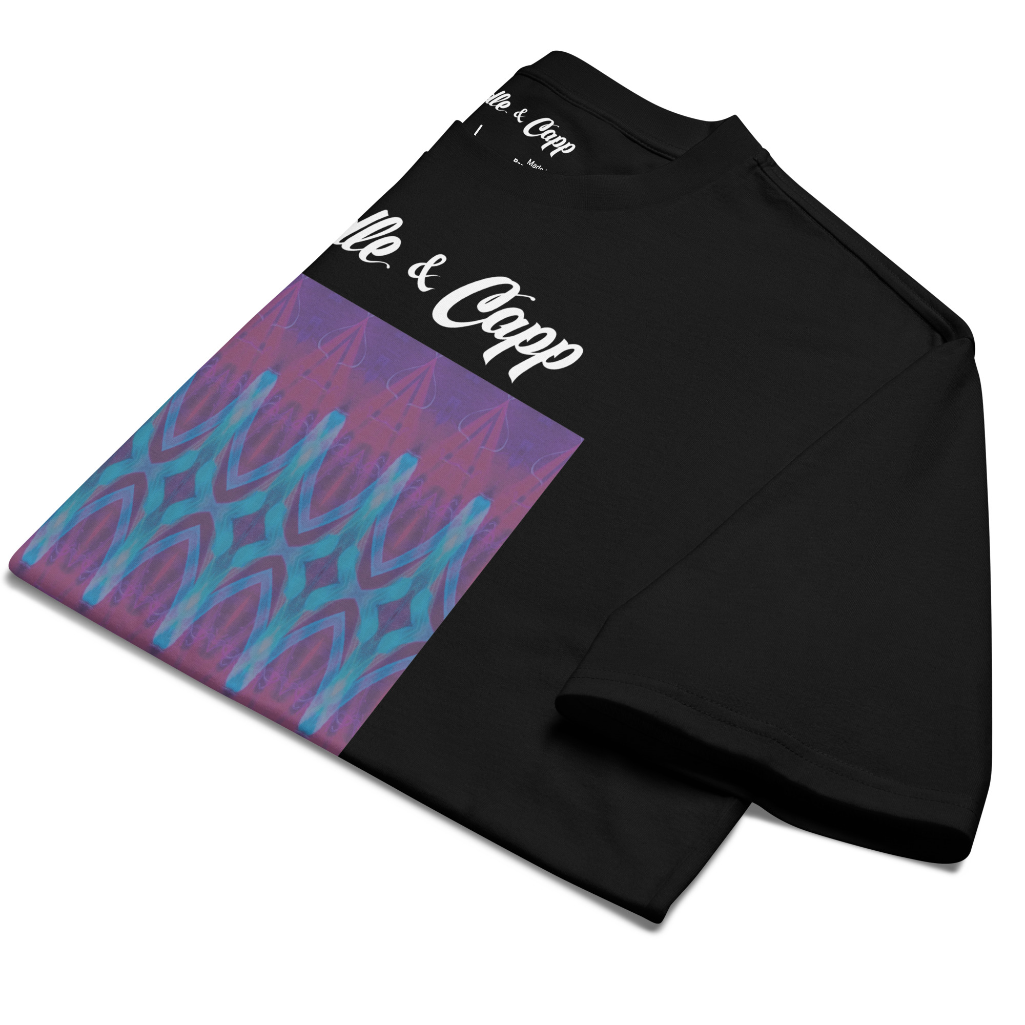 Ethereal Peaks Oversized Heavyweight T-Shirt - Image 2