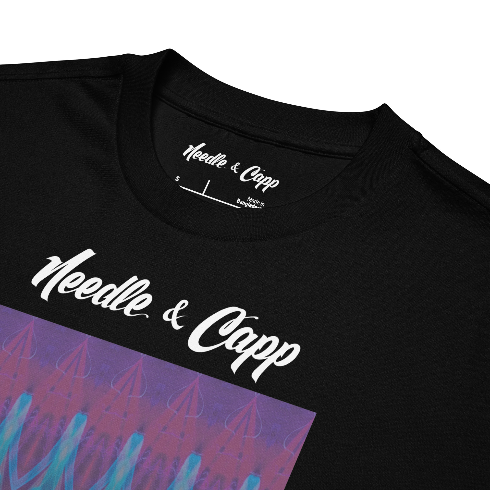 Ethereal Peaks Oversized Heavyweight T-Shirt - Image 4