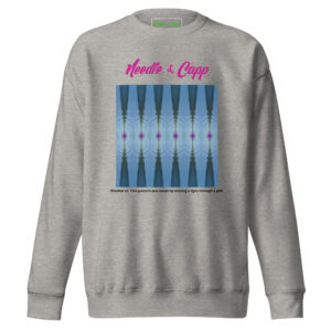 Shadow 23 Light Grey Unisex Premium Sweatshirt